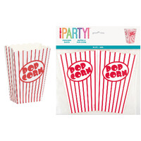 10 Popcorn Boxes 15Cm H X 11.5Cm W (6inch X 4.5inch)