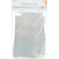 Sealable Bags 162X255Mm 25Pk C6 Open