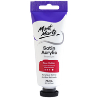 Mm Satin Acrylic 75Ml - Rose Madder