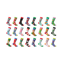 Festive Socks Adults Asst