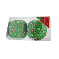 Christmas Cupcake Bases 50pk Asst