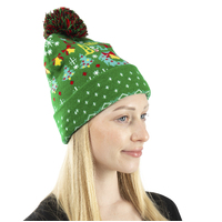 Christmas Beanie Knitted Asst