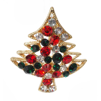 Christmas Brooch Jewel Asst