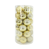 Baubles 60mm 30pk Gold