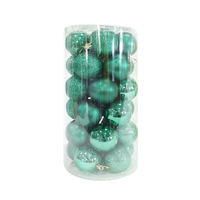 Baubles 60mm 30pk Emerald