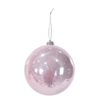 Bauble Pearl 15cm Pink