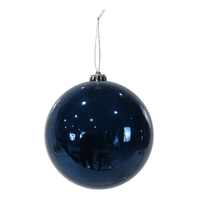 Bauble Pearl 15cm Navy