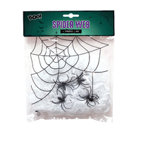 SPIDER WEB WITH 4 SPIDERS 20g