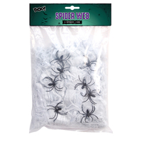 SPIDER WEB WITH 8 SPIDERS 120g