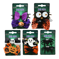 HALLOWEEN HAIR CLIPS 2pk Asst