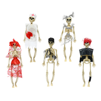 SKELETON DECORATION 28cm Asst