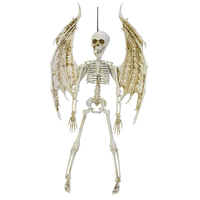 HANGING SKELETON ANGEL 44cm