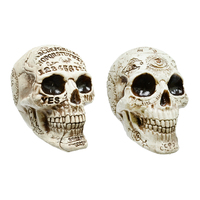 OUIJA SKULL 18cm Asst