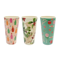 Bamboo Fibre Tumbler Asst