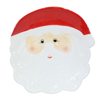 Ceramic Santa Plate