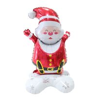 Christmas Foil Balloon Stand-Up Asst